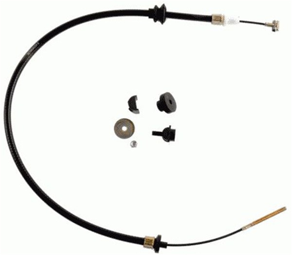YEDEK PARÇADEBRIYAJ TELİ SEAT CORDOBA-IBIZA 1.0-1.4 99-02 SACHS 3074600224SACHSSACHS 3074600224
