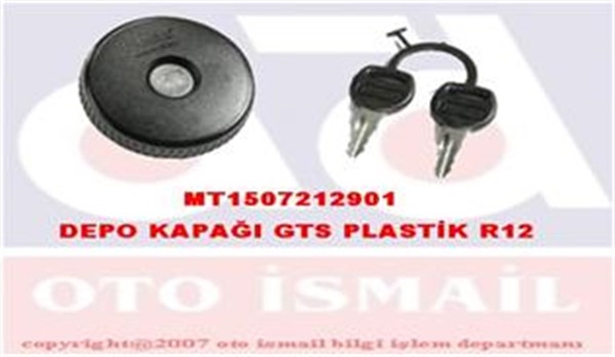 YEDEK PARÇADEPO KAPAĞI GTS PLASTİK R12 MITA 07212901MITAMITA 07212901