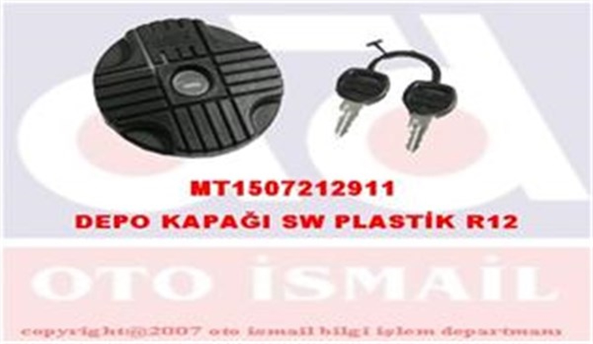YEDEK PARÇADEPO KAPAĞI SW-STW PLASTİK R12 MITA 07212911MITAMITA 07212911