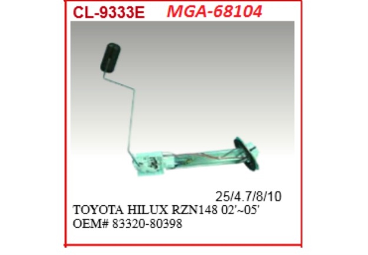 YEDEK PARÇADEPO ŞAMANDIRASI-TOYOTA HILUX 02>05 