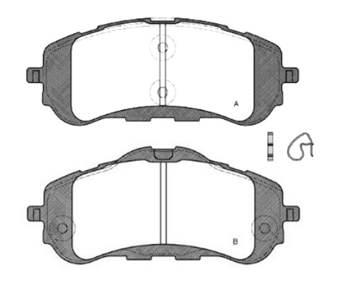 YEDEK PARÇADISK BALATA ON (PEUGEOT: 308 II 1.2VTI 1.2THP 1.6HDI 2.0HDI 2013- )MGAMGA-55650