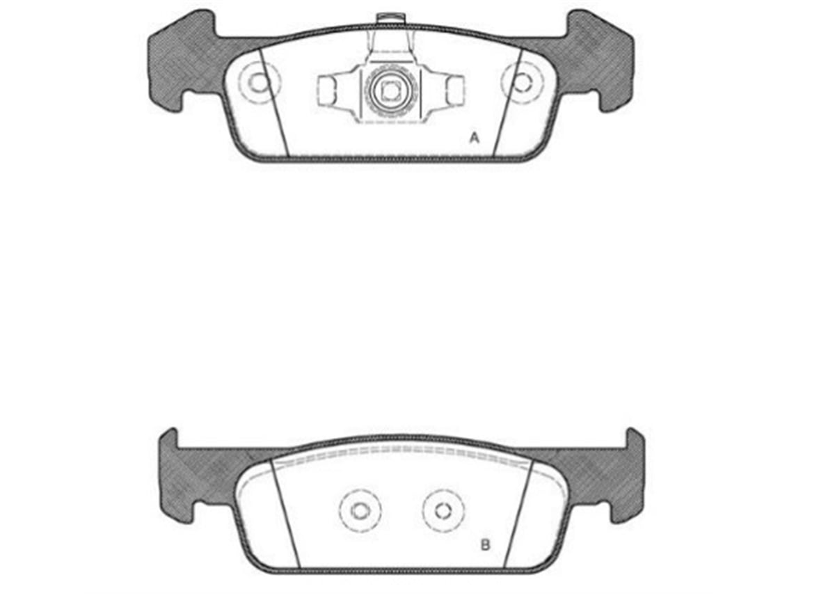 YEDEK PARÇADISK BALATA ON -  RENAULT  SYMBOL // DACIA  SANDERO II 1.2 1.2 LPG 2013-  410602396R -MGA-55644MGAMGA-55644