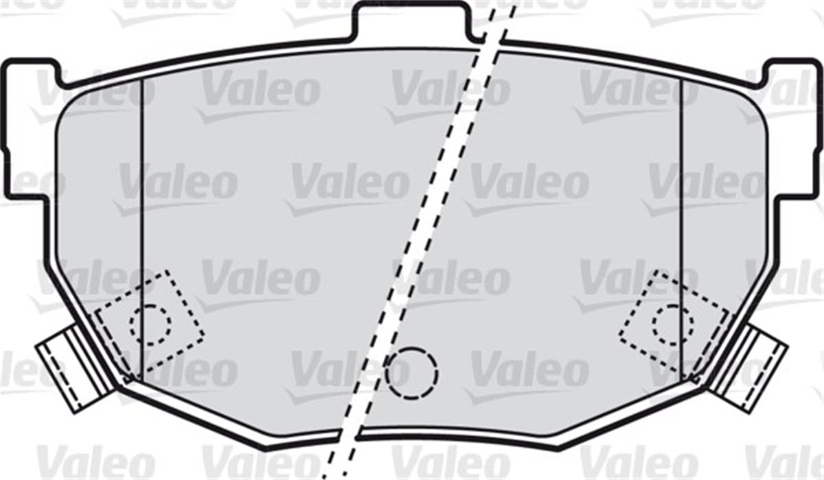 YEDEK PARÇADİSK FREN BALATASI ARKA HYUNDAI COUPE 1.6İ 16V FX. 2.0İ 16V FX ABS 96 - 97 . 1.6İ 16V FX. 2.0İ VALEO 598817VALEOVALEO 598817