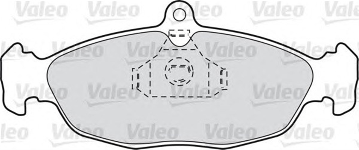 YEDEK PARÇADİSK FREN BALATASI ÖN OPEL ASTRA F 91-01 1.4. 1.4 İ. 1.6 İ. 1.7 D. 1.7 TD. 1.8 İ ; CORSA A 82-9 VALEO 598356VALEOVALEO 598356