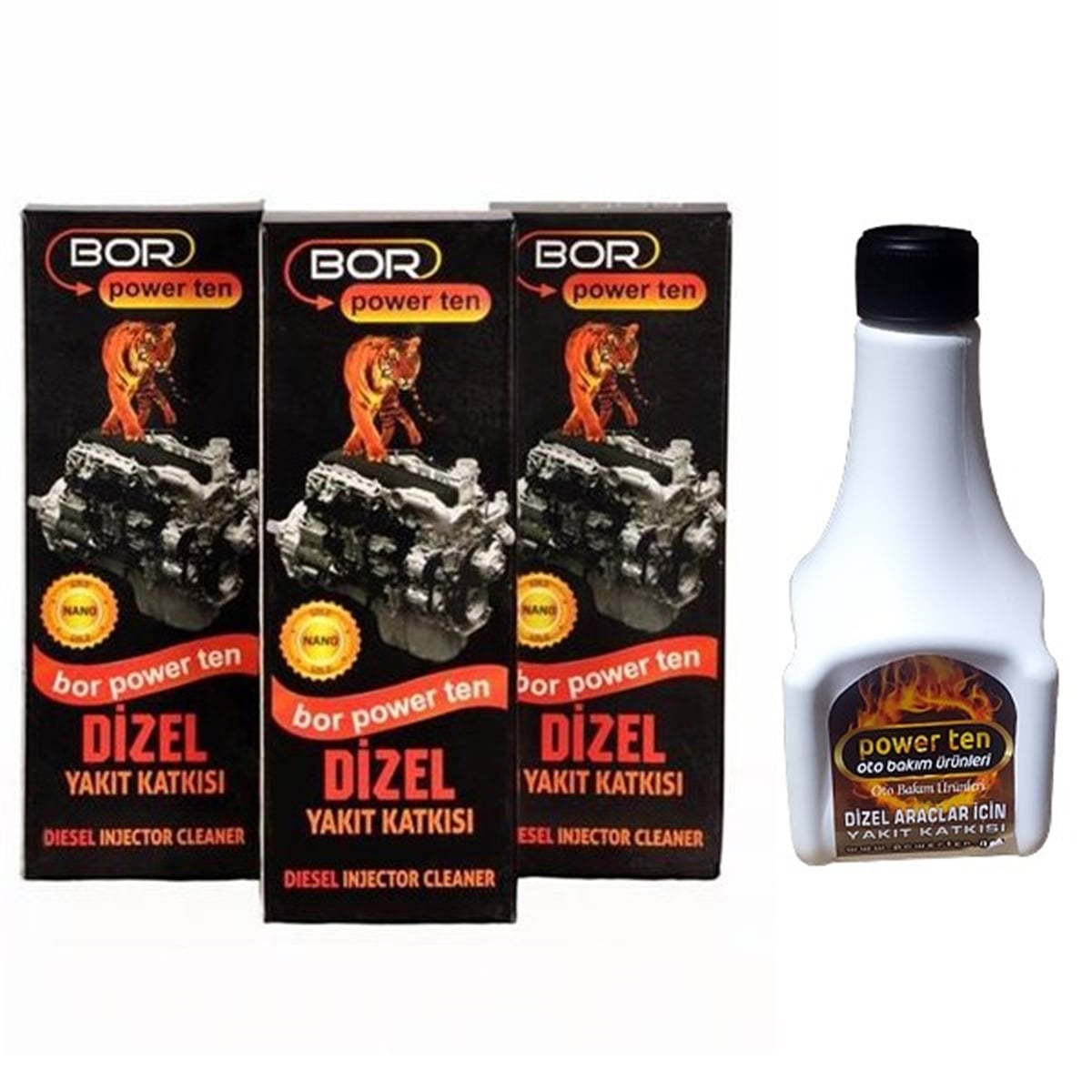 YEDEK PARÇADİZEL YAKIT KATKISI 250 ML POWERTEN P004POWERTENPOWERTEN P004