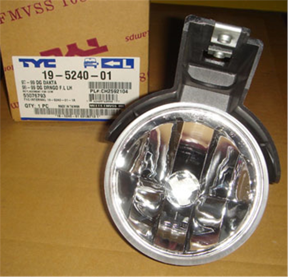 YEDEK PARÇADodge Durango- 98/03 Sis Lambası Sağ Yuvarlak/Bağlantı Plastiğ İle Birlikte 55077266AaMEYDAN5016-1009