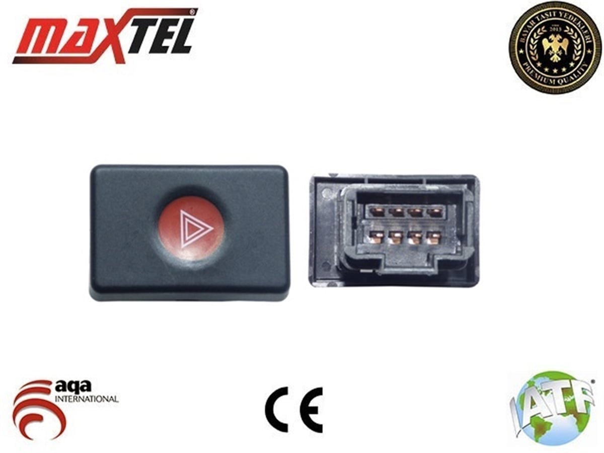 YEDEK PARÇADÖRTLÜ FLAŞÖR ANAHTARI 8 PİN LOGANMAXTEL16204813