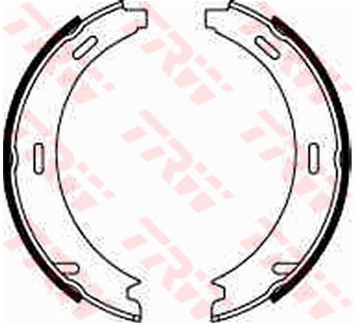YEDEK PARÇAEL FREN BALATASI A1244200720 MERCEDES 124-201-202-210 1984-2002 BM TRW TRW GS8208TRWTRW GS8208