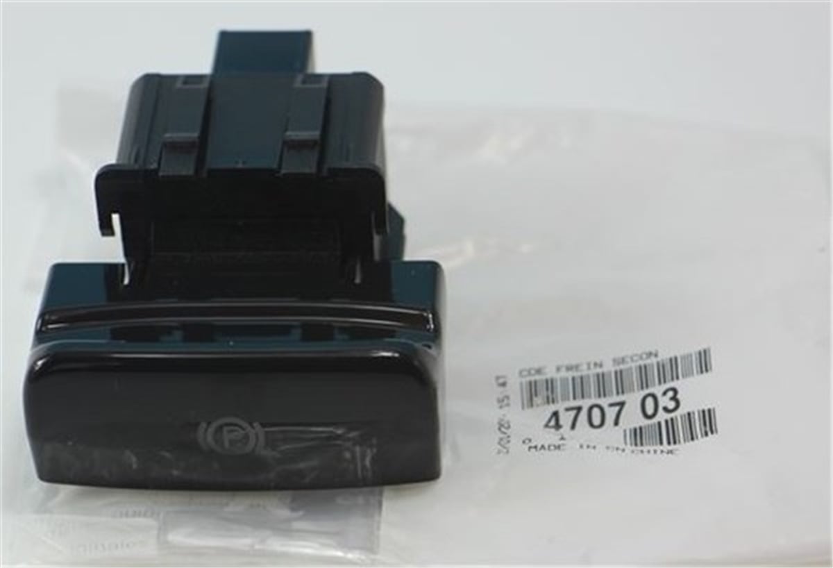 YEDEK PARÇAEL FREN DÜĞMESİ - BUTONU C4-C4 PİCASSO-P3008-P5008 MAT SİYAH EL FREN ANAHTARI PSA 4707.03PSAPSA 4707.03