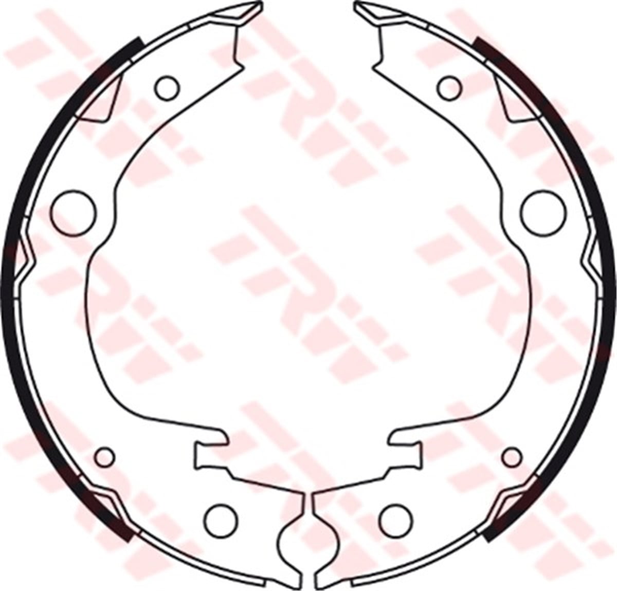YEDEK PARÇAEL FREN PABUÇ BALATA AVENSIS 03-08 -COROLLA 02-07 -YARIS 99-05 VVTI - D-4D 174X32 TRW GS8723TRWTRW GS8723