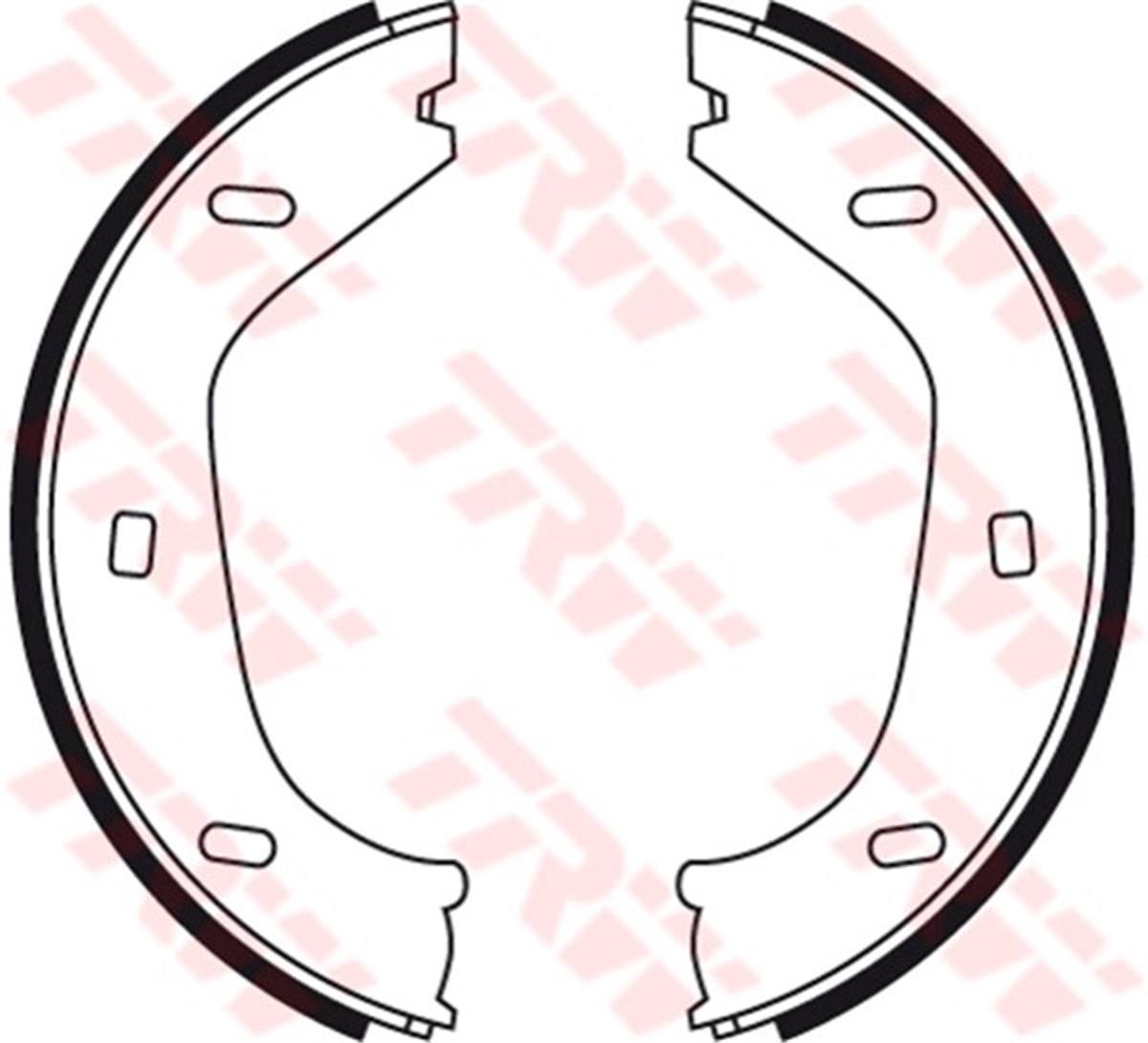 YEDEK PARÇAEL FREN PABUÇ BALATA BMW E30 83-93 E12 73-81 E24 E23 160X25 TRW GS8219TRWTRW GS8219