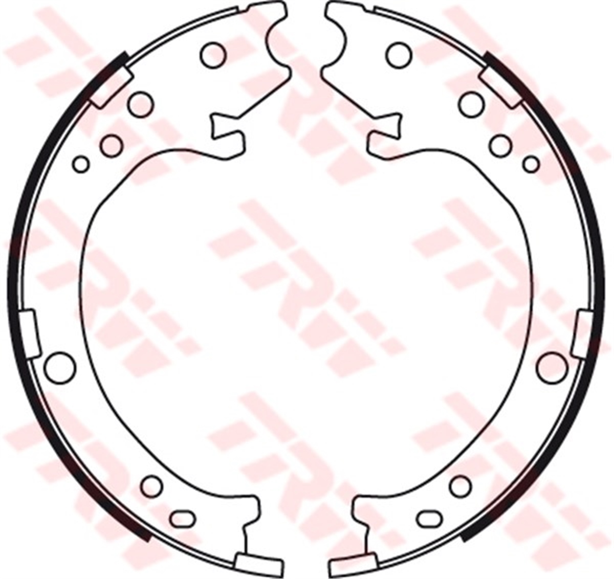 YEDEK PARÇAEL FREN PABUÇ BALATA HONDA CR-V II 2.0 2.2 CTDI 02-06 200X35 TRW GS8779TRWTRW GS8779