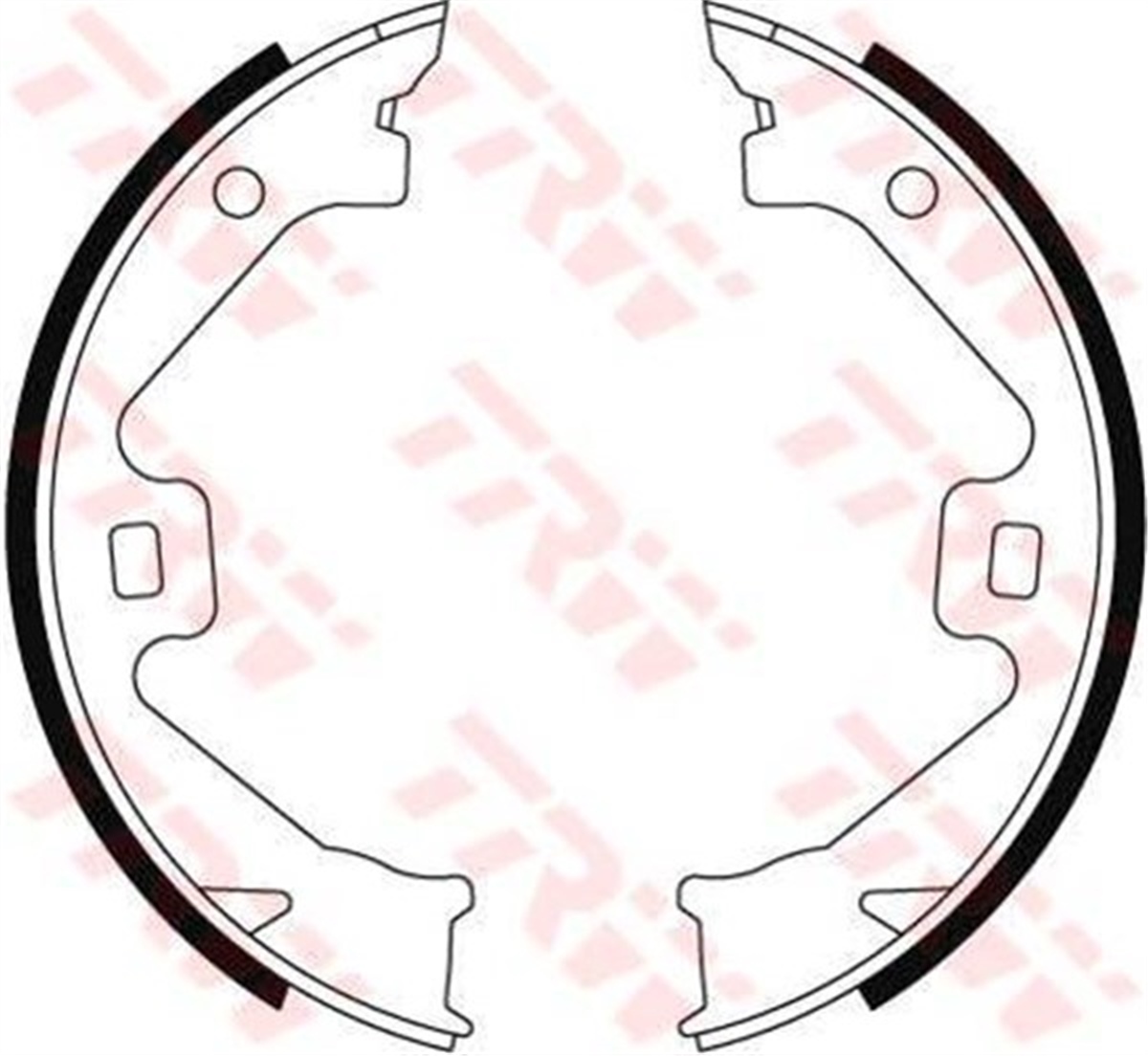 YEDEK PARÇAEL FREN PABUÇ BALATA ROVER 75 1.8 2.0 CDT CDTİ 2.5 99-05 MG ZT 160-180 190 260 01-05 160X20 TRW GS8469TRWTRW GS8469