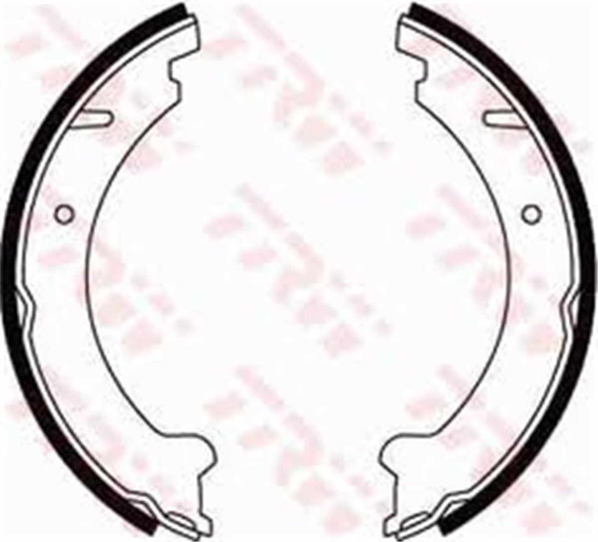 YEDEK PARÇAEL FREN PABUÇ BALATA VOLVO 850 91-96 C70 97-05 S70 97-00 V70 97-00 XC70 97-02 178X25 TRW GS8599TRWTRW GS8599