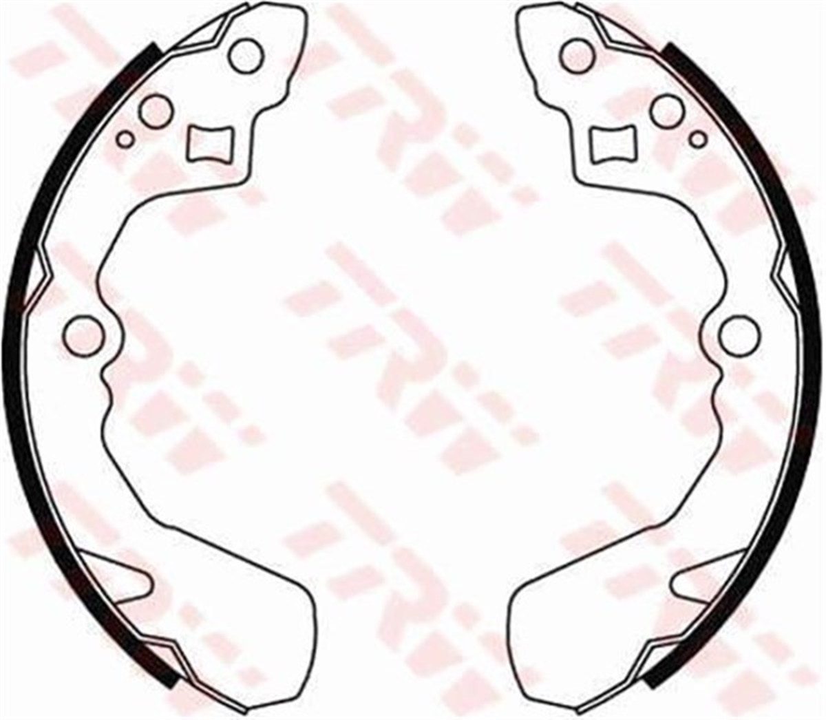 YEDEK PARÇAEL FREN PAPUÇ BALATA FORESTER 98-02 IMPREZA 01-05 LEGACYII-III-IV OUTBACK03-09 TRW GS8725TRWTRW GS8725