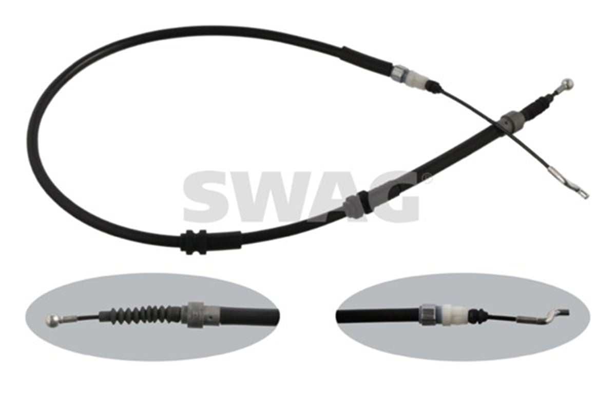 YEDEK PARÇAEL FREN TELİ ARKA TRANSPORTER T5-T6 1303 MM 2004 FEBI 36352 SWAG 30936352SWAGSWAG 30936352