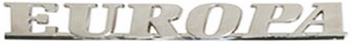 YEDEK PARÇAEUROPA ARKA YAZI MONOGRAMI R19 OKSA 219OKSAOKSA 219