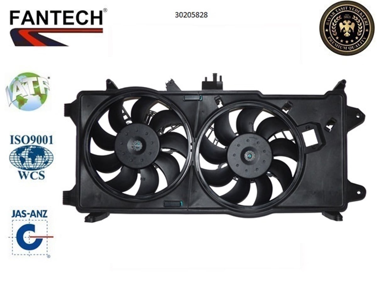 YEDEK PARÇAFAN MOTORU DAVLUMBAZLI DOBLO 1.3 JTD-1.9 JTD 2005>FANTECH30205828