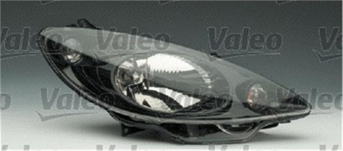 YEDEK PARÇAFAR SİNYAL SAĞ P1007 04-05 ELEKTRİKLİ H4 BLACK BEZEL VALEO 088920VALEOVALEO 088920
