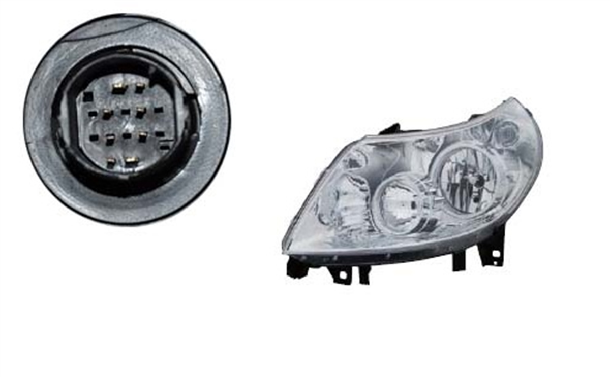 YEDEK PARÇAFIAT DUCATO FAR ELEKTRIK MOTORLU 8 FİŞLİ SOL 07-11 ORJİNAL REF. NO: 1369497080 UYUMLU FIA10DU012DEGAFIA10DU012