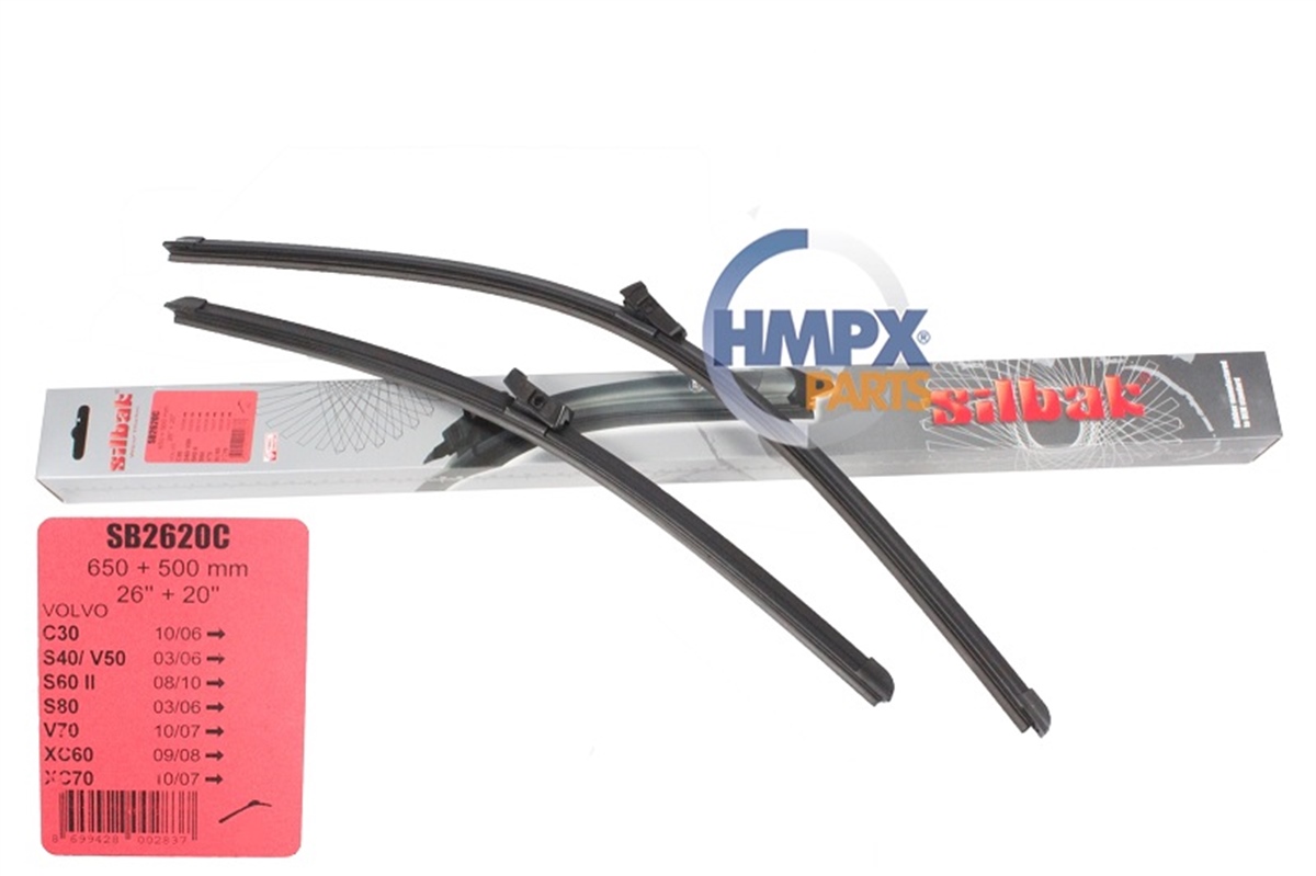 YEDEK PARÇAFOCUS  18> ÖN SİLECEK SÜPÜRGE TAKIM : MUZ TİPİ (650 MM+600 MM SIL KX7J S17528 AA SB2620CPARCAWORLDSIL KX7J S17528 AA