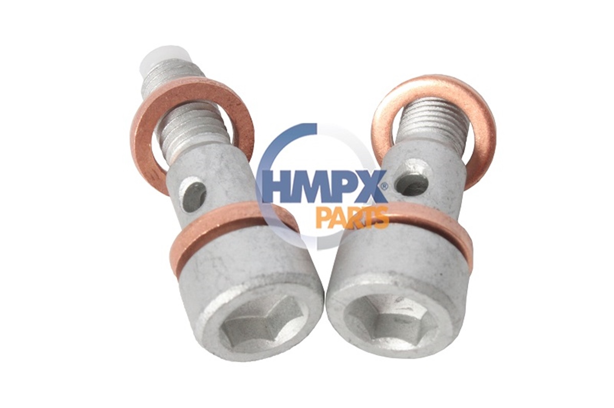 YEDEK PARÇAFOCUS-FİESTA 05> TURBO YAĞ BORUSU BANJO CİVATA SETİ HMP 5M5Q 6C712 KIT HMP FD-904-017PARCAWORLDHMP 5M5Q 6C712 KIT