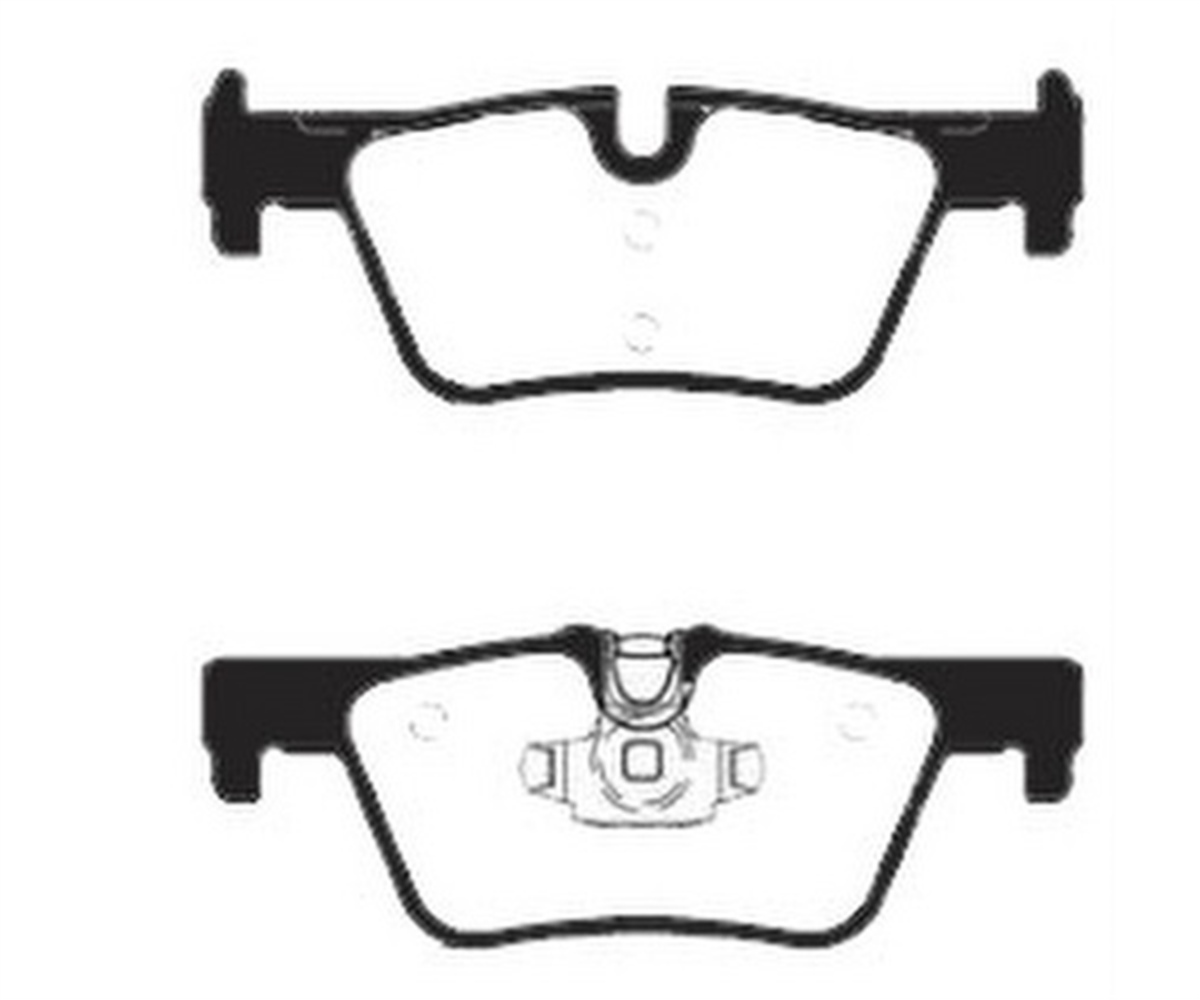 YEDEK PARÇAFREN BALATASI ARKA BMW F20-30 2530701 34216873093 -MGA-56219MGAMGA-56219