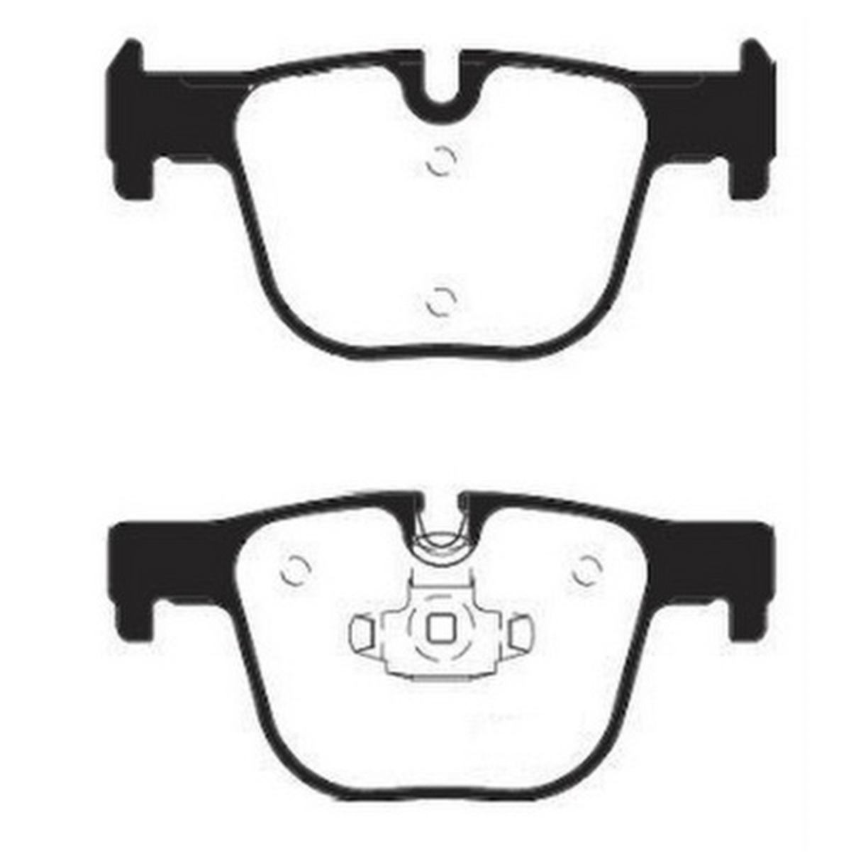 YEDEK PARÇAFREN BALATASI ARKA BMW F30-F32-F34-F36 / 3.35İ,3.40İ  34216850570 -MGA-56218MGAMGA-56218