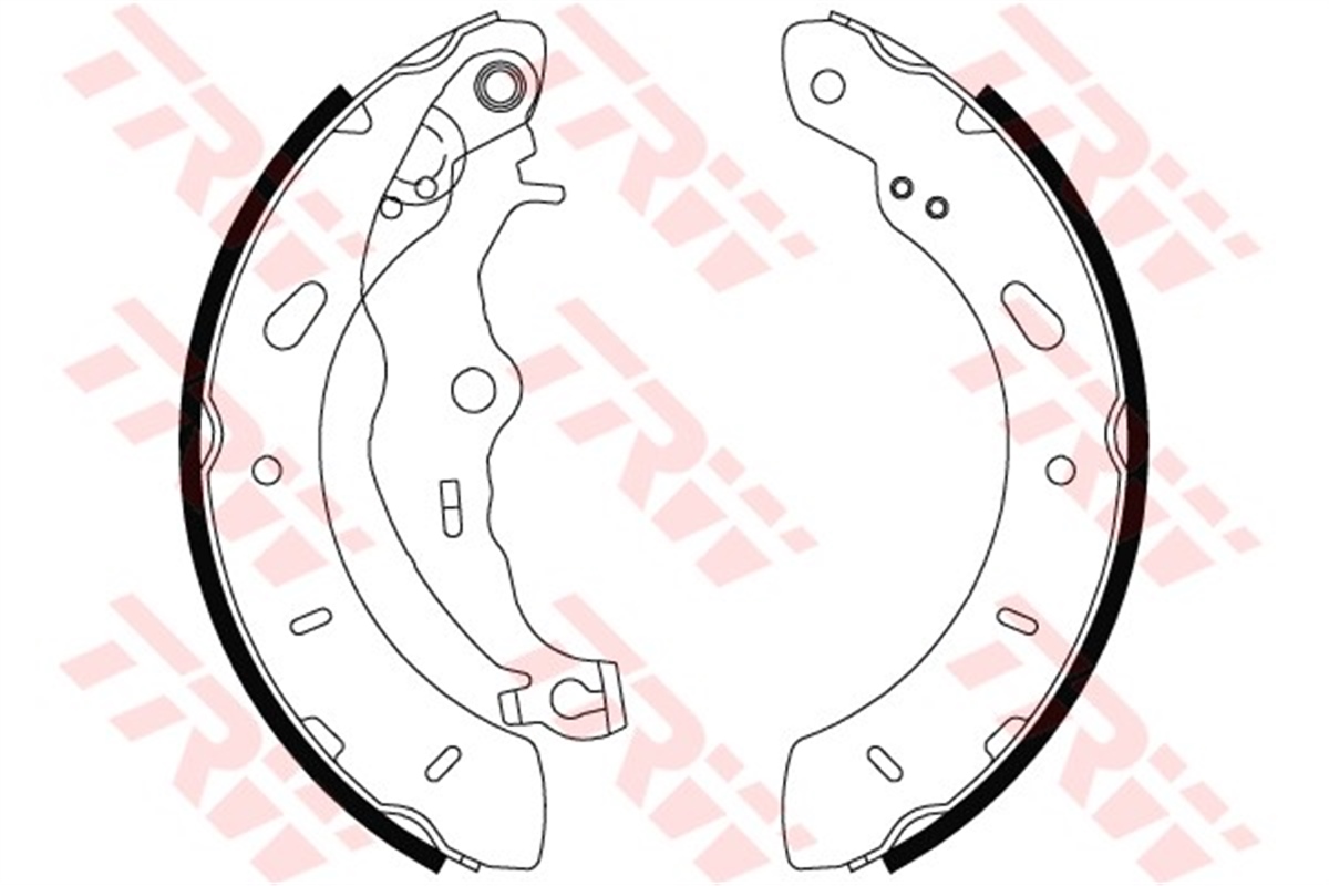 YEDEK PARÇAFREN BALATASI ARKA TAKIM BV61 2200 BB/1833934/1821037/1755477 PABUCLU EY16 2200 AB FORD COURİER/B-MAX/FOCUS 11- BM TRW TRW GS8806TRWTRW GS8806