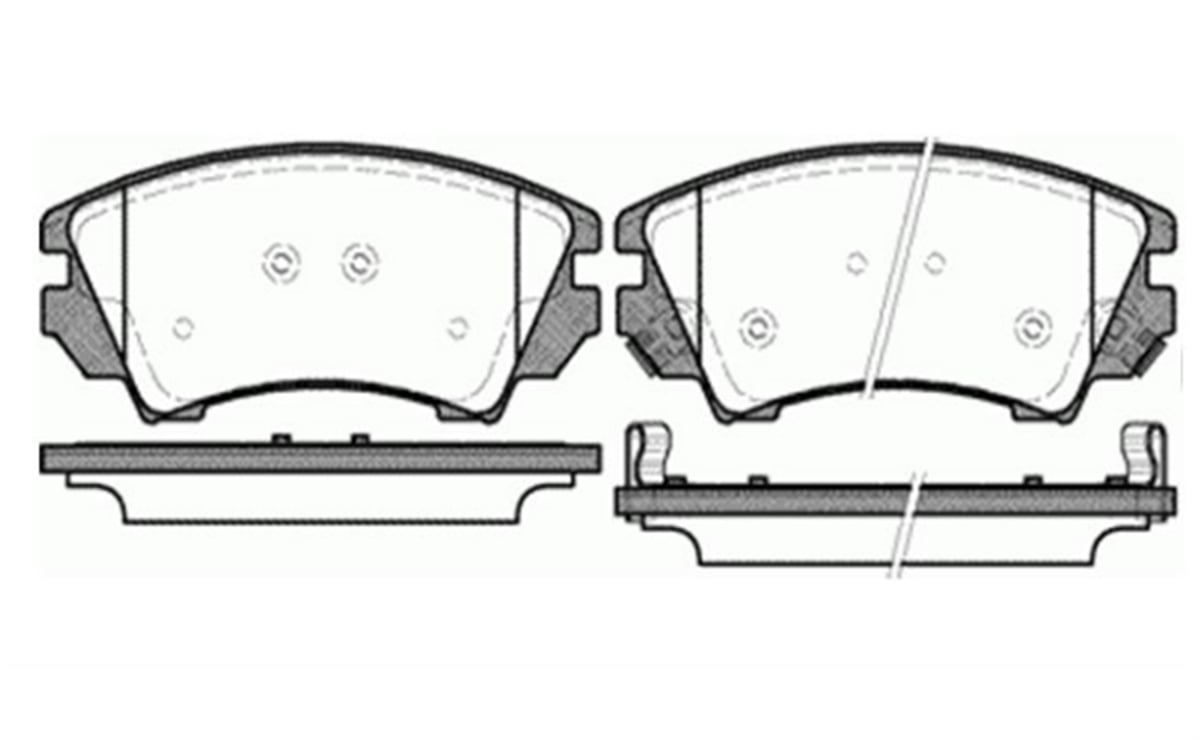 YEDEK PARÇAFREN BALATASI ON 17  OPEL  INSIGNIA 08-/ CASCADA 13>  
