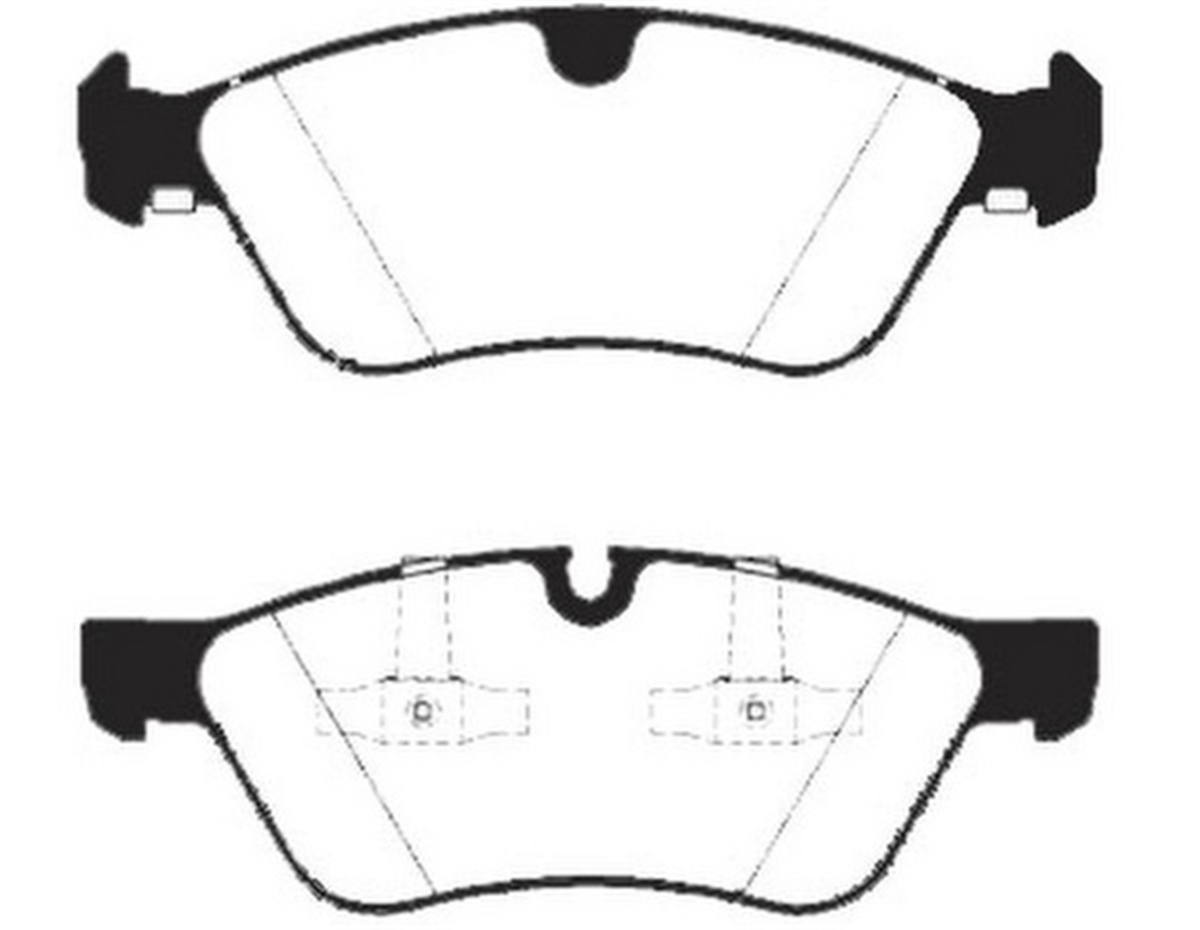YEDEK PARÇAFREN BALATASI ON MERCEDES M-CLASS W164 05- 1644200820 -MGA-56313MGAMGA-56313