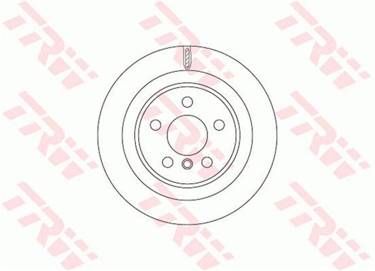 YEDEK PARÇAFREN DİSKİ ARKA 2 2014 X1 2015 TRW DF6755TRWTRW DF6755