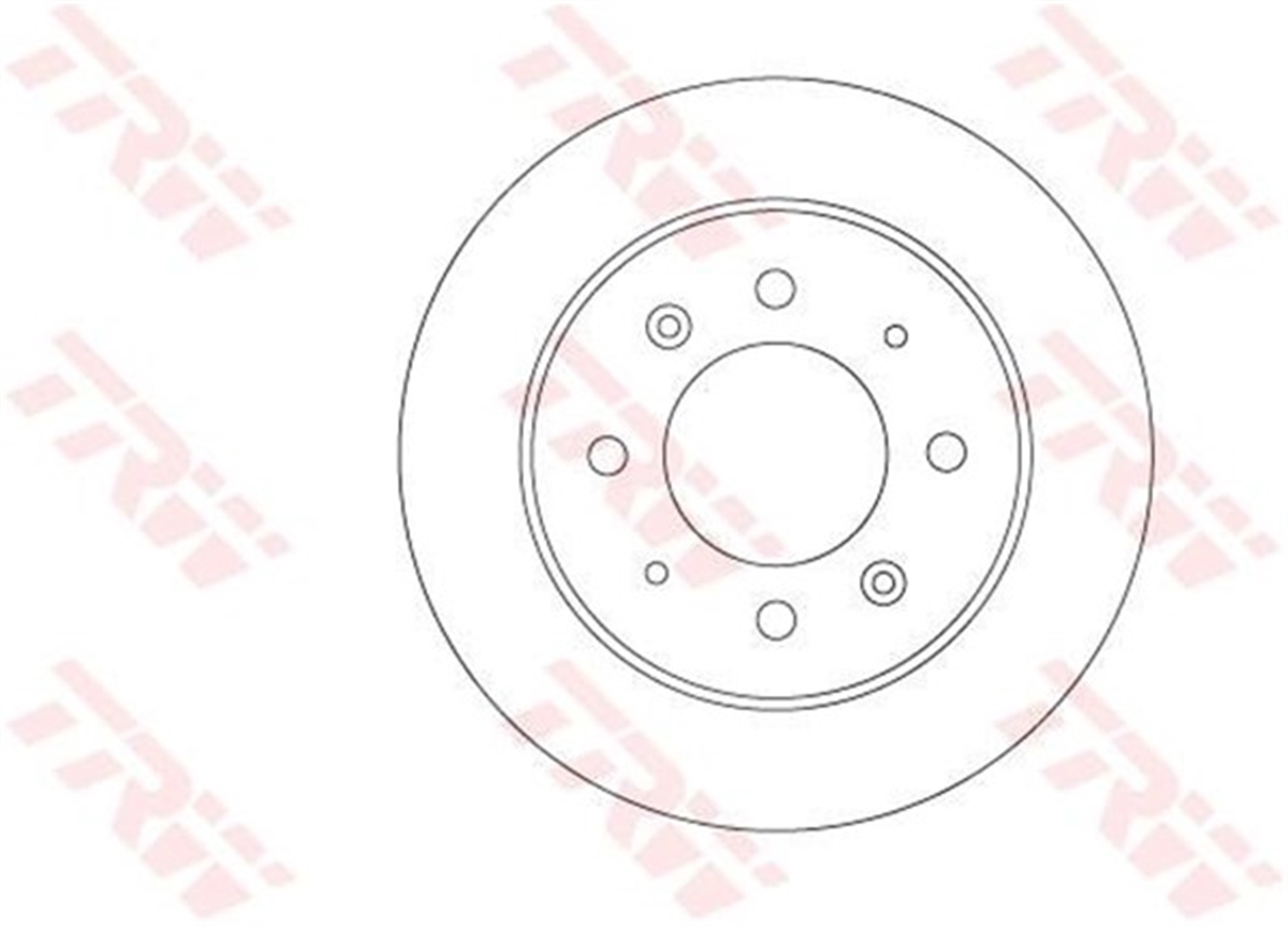 YEDEK PARÇAFREN DİSKİ ARKA CERATO 2004- TRW DF6907TRWTRW DF6907