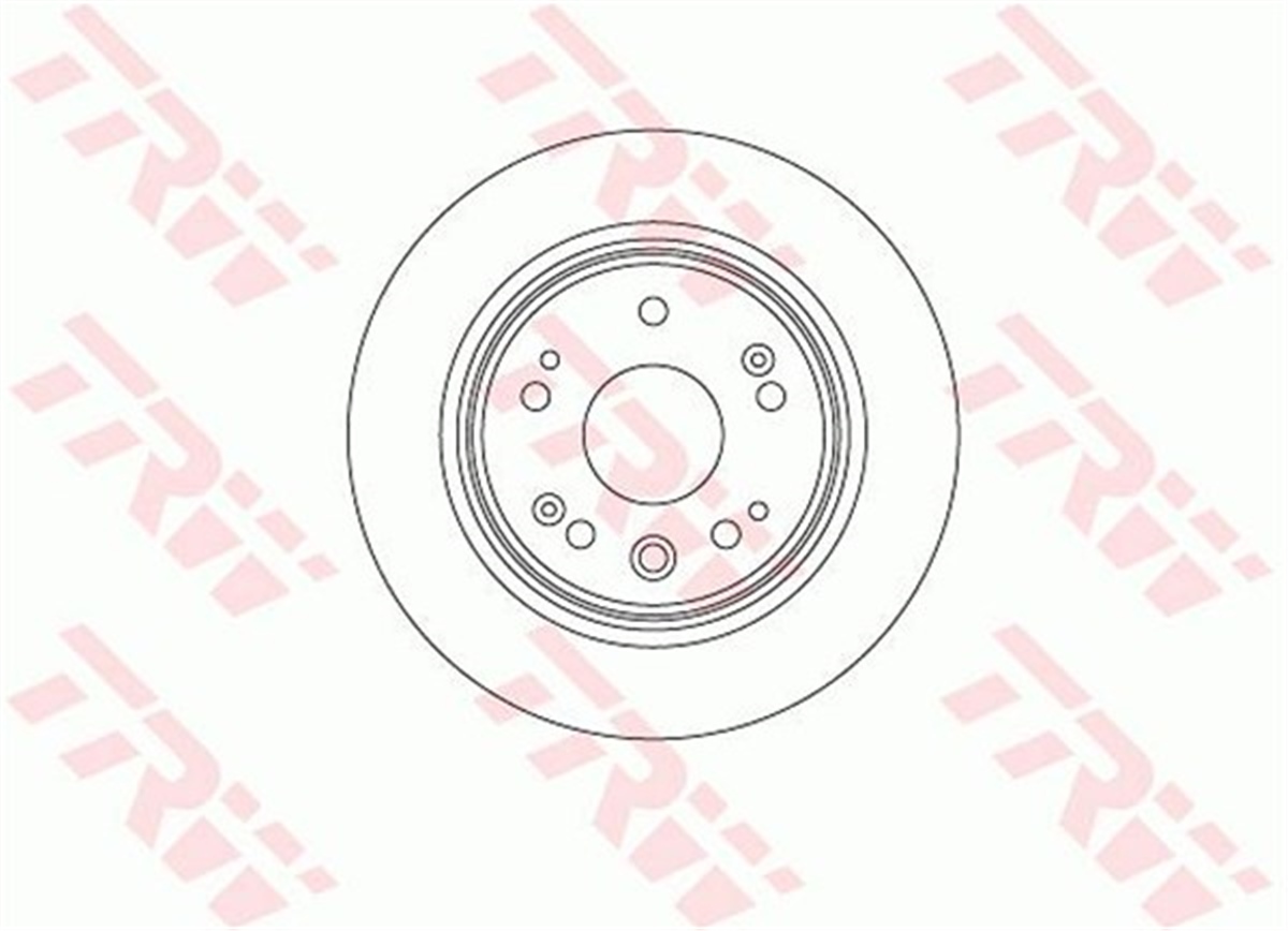 YEDEK PARÇAFREN DİSKİ ARKA CR-V II 2001-2006 TRW DF8083TRWTRW DF8083