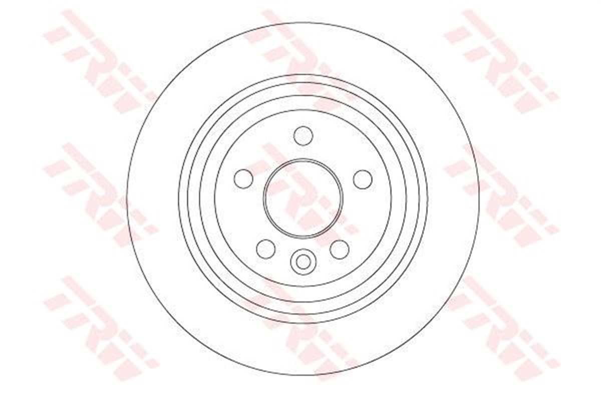 YEDEK PARÇAFREN DİSKİ ARKA FREELANDER 2 L359 2006-2014 TRW DF6913TRWTRW DF6913