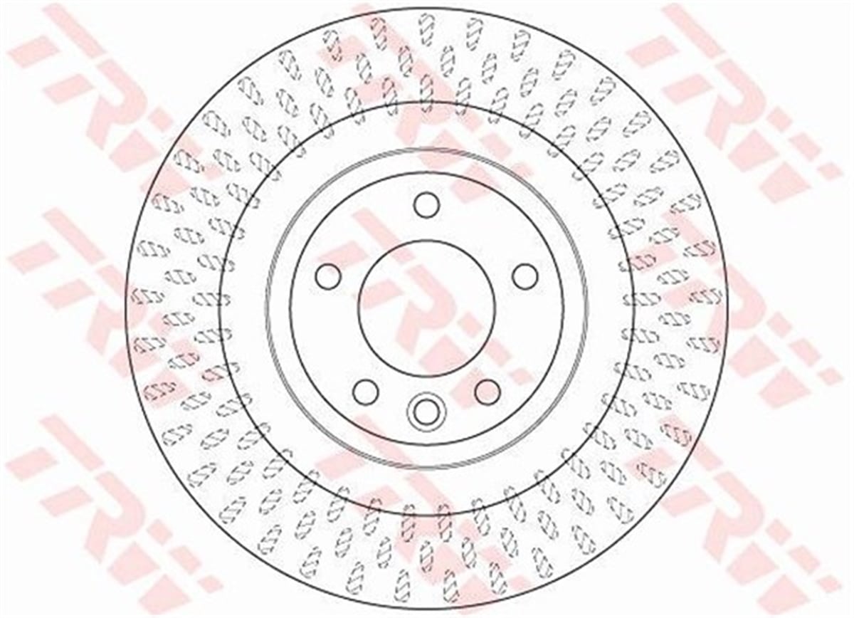 YEDEK PARÇAFREN DİSKİ ARKA RANGE IV 2012 RANGE SPORT 2013 TRW DF6528STRWTRW DF6528S