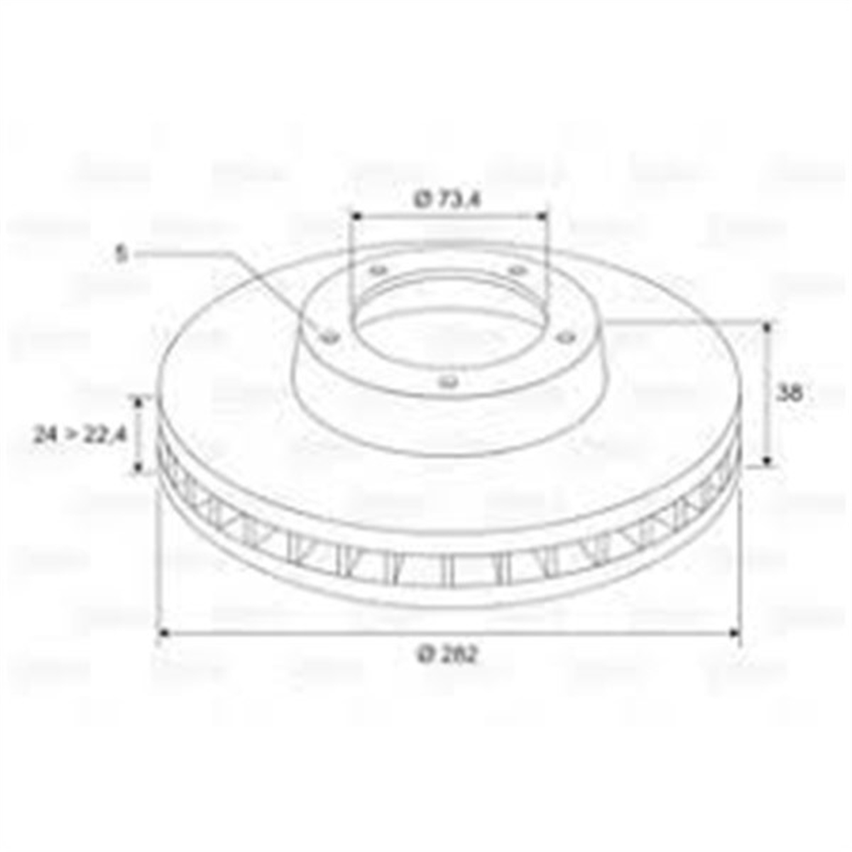 YEDEK PARÇAFREN DİSKİ ÖN X2 CHRYSLER GRAND VOYAGER 2.5 TD. 3.3 İ 92-95 ; VOYAGER II 2.5 TD. 2.5 İ. 3.3 İ VALEO 186570VALEOVALEO 186570