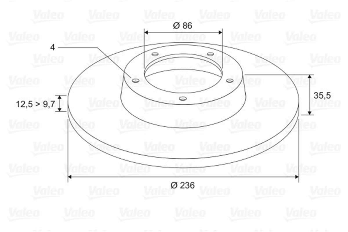 YEDEK PARÇAFREN DİSKİ ÖN X2 DAEWOO MATİZ 0.8S. 0.8 SE 08.98- VALEO 186742VALEOVALEO 186742