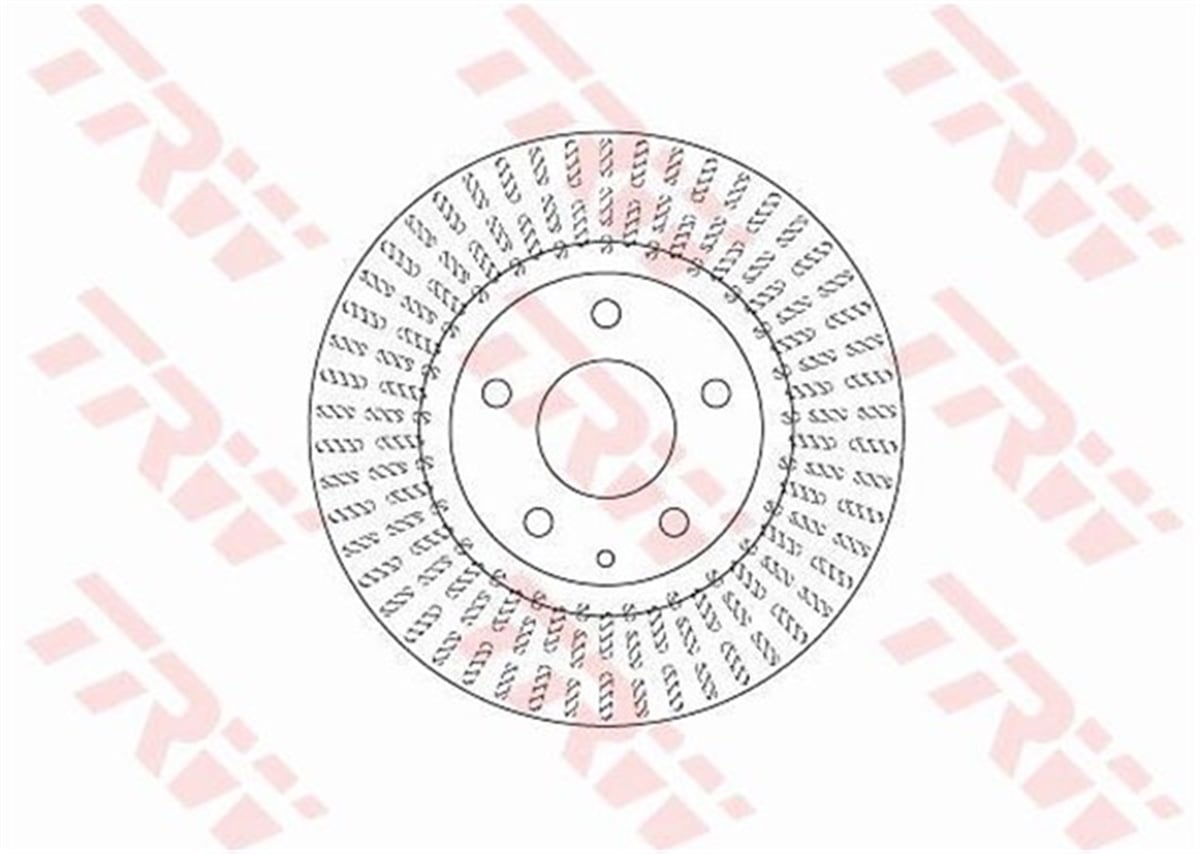 YEDEK PARÇAFREN DİSKİ ÖNARKA 3 2013 CX-3 2015 TRW DF6731TRWTRW DF6731