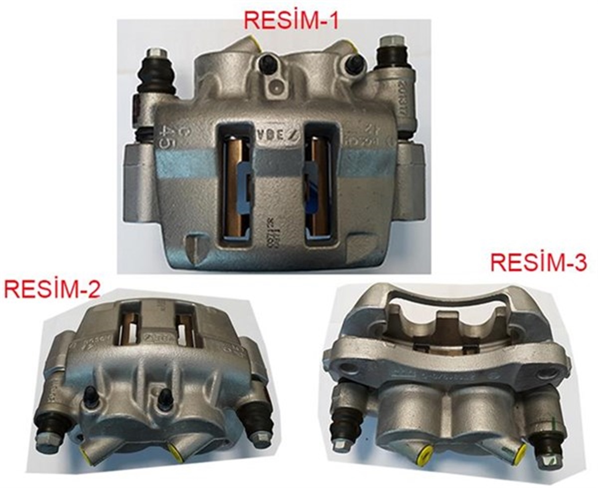 YEDEK PARÇAFREN KALİPERİ ÖN SOL MASTER II-MOVANO 1.9-2.2-2.5 DCI 98-03 45C ÇİFT DELİK OEK 7701049695OEKOEK 7701049695