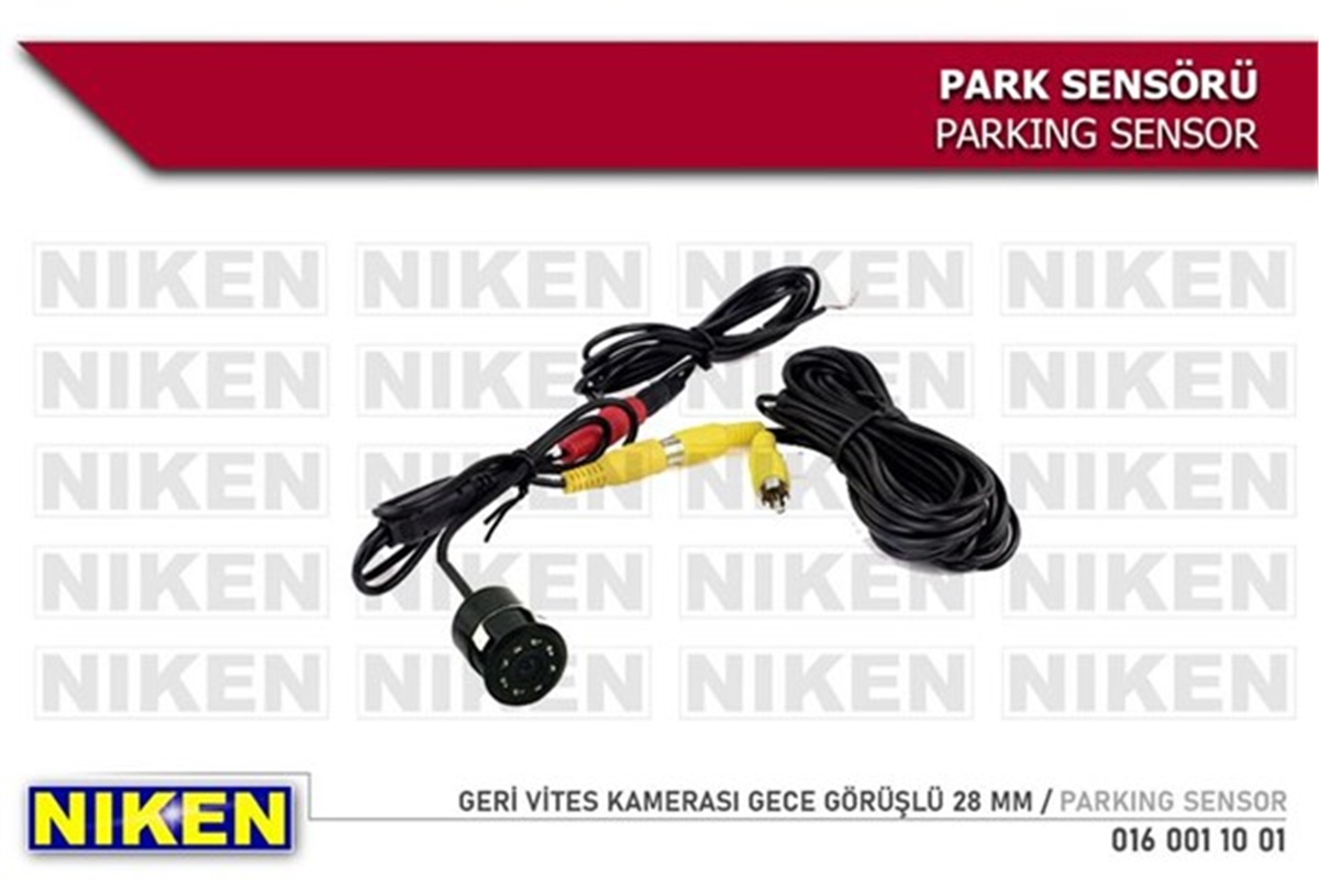 YEDEK PARÇAGERİ VİTES KAMERASI GECE GÖRÜŞLÜ 28 MM NIKEN 0160011001NIKENNIKEN 0160011001