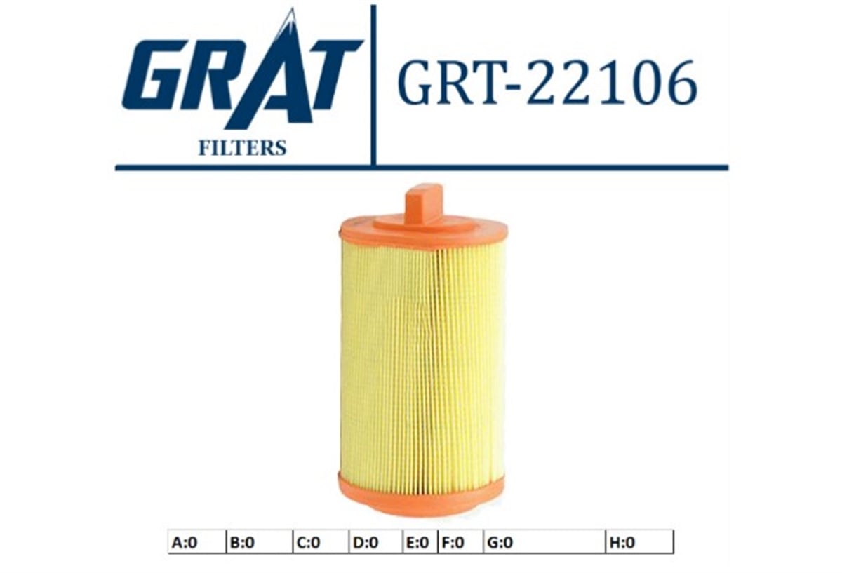 YEDEK PARÇAHAVA FILTRESI MERCEDES M271 CGI 203/204/209/211 2710940204 -GRT-22106GRATGRT-22106