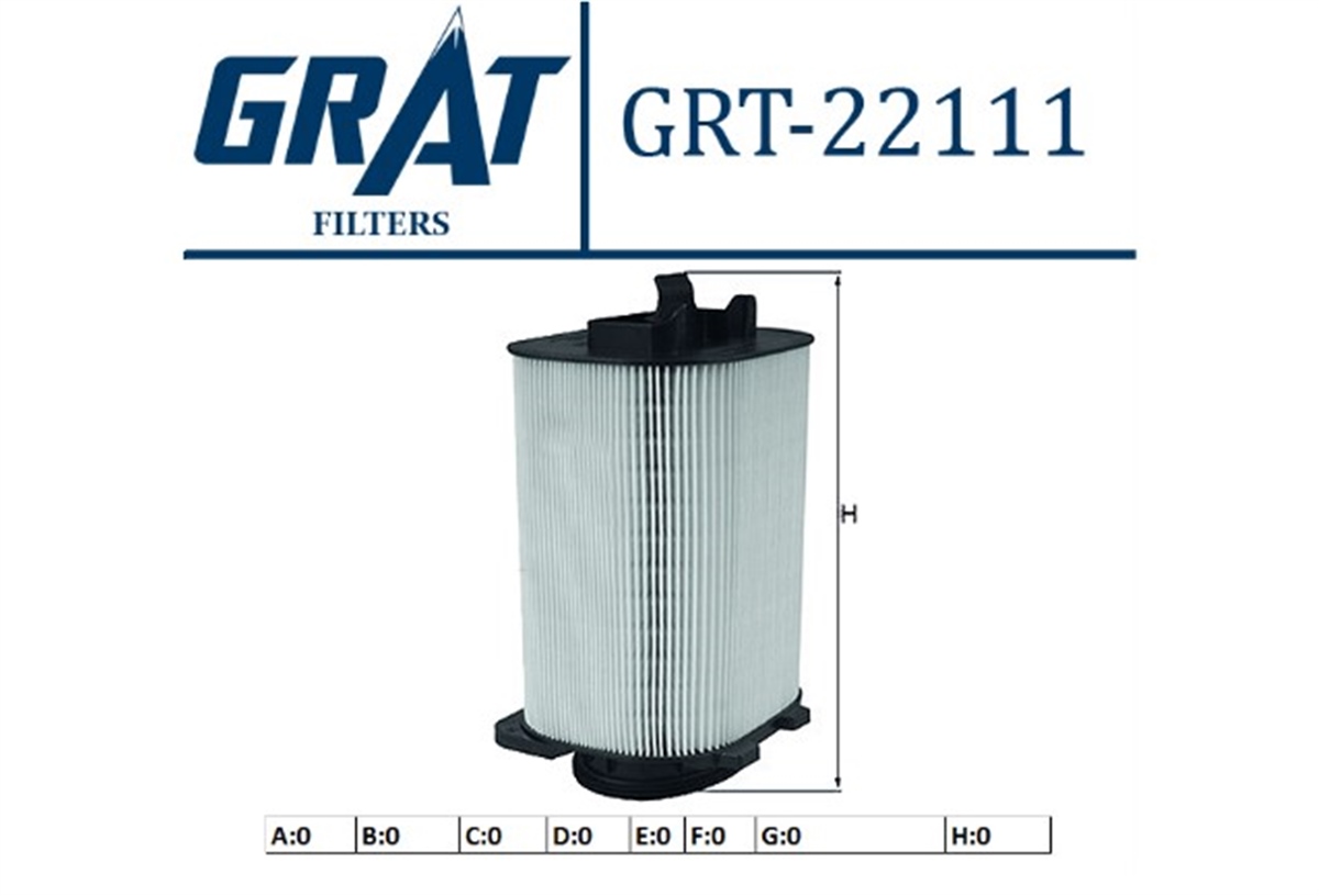 YEDEK PARÇAHAVA FILTRESI MERCEDES M274  W204-205-212 2740940004 -GRT-22111GRATGRT-22111