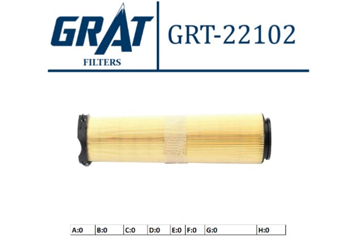YEDEK PARÇAHAVA FILTRESI MERCEDES OM646  W211  E200-E220 CDI 6110940204 -GRT-22102GRATGRT-22102