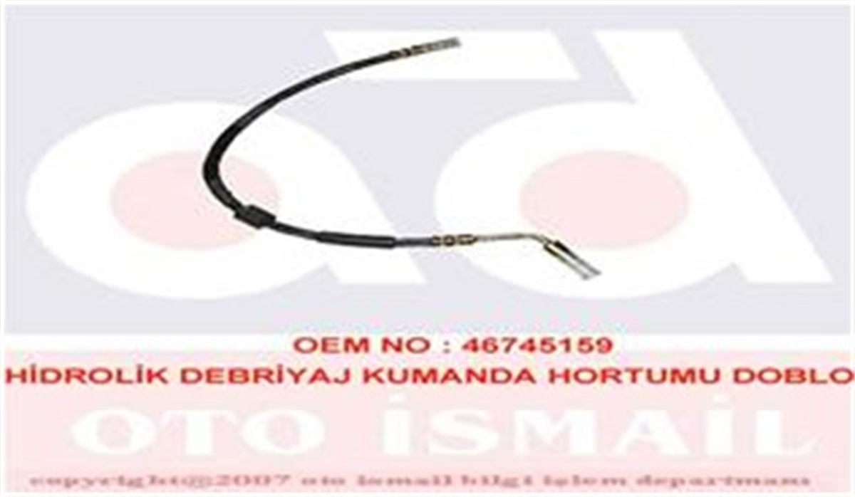 YEDEK PARÇAHİDROLİK DEBRIYAJ KUMANDA HORTUMU DOBLO OP 46745159OPAROP 46745159