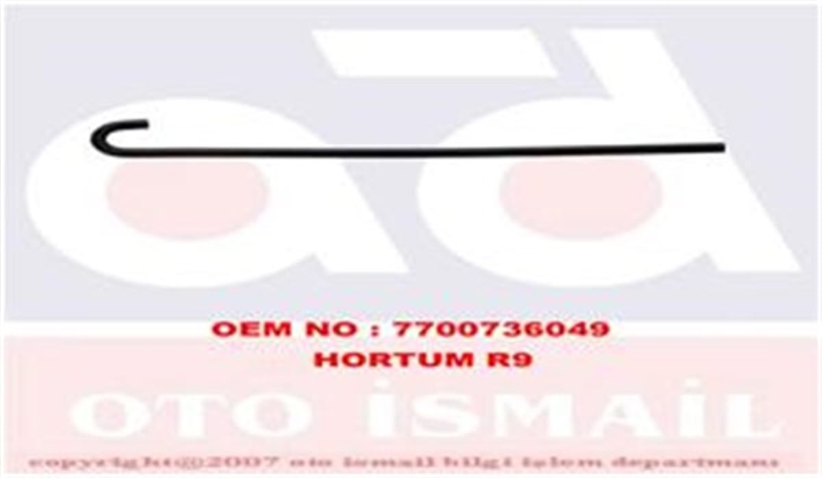 YEDEK PARÇAHORTUM R9 7700732049 MASTER 1275MASTER-KAUÇUKMASTER 1275