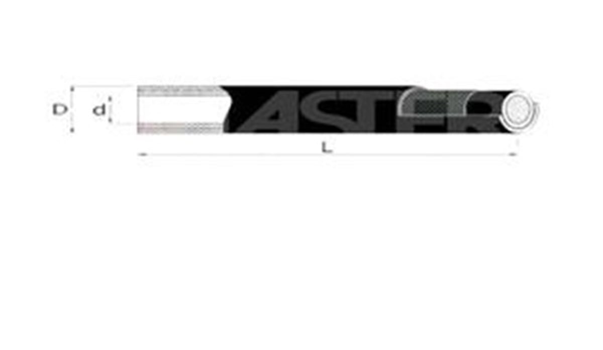 YEDEK PARÇAİÇTEN ÖRGÜLÜ BENZİN YAKIT HORTUMU 7.5 MM X 13 MM NBR MASTER 2225MASTER-KAUÇUKMASTER 2225