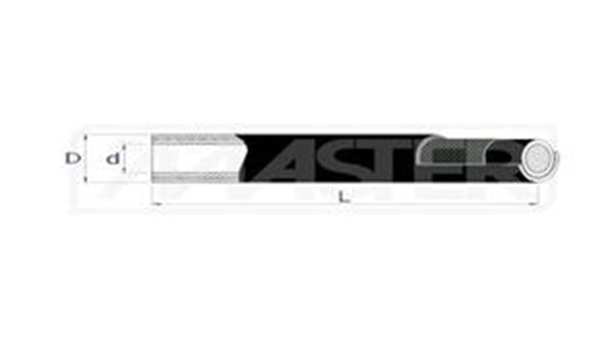 YEDEK PARÇAİÇTEN ÖRGÜLÜ BENZİN YAKIT HORTUMU 5 MM X 11 MM NBR MASTER 2243MASTER-KAUÇUKMASTER 2243