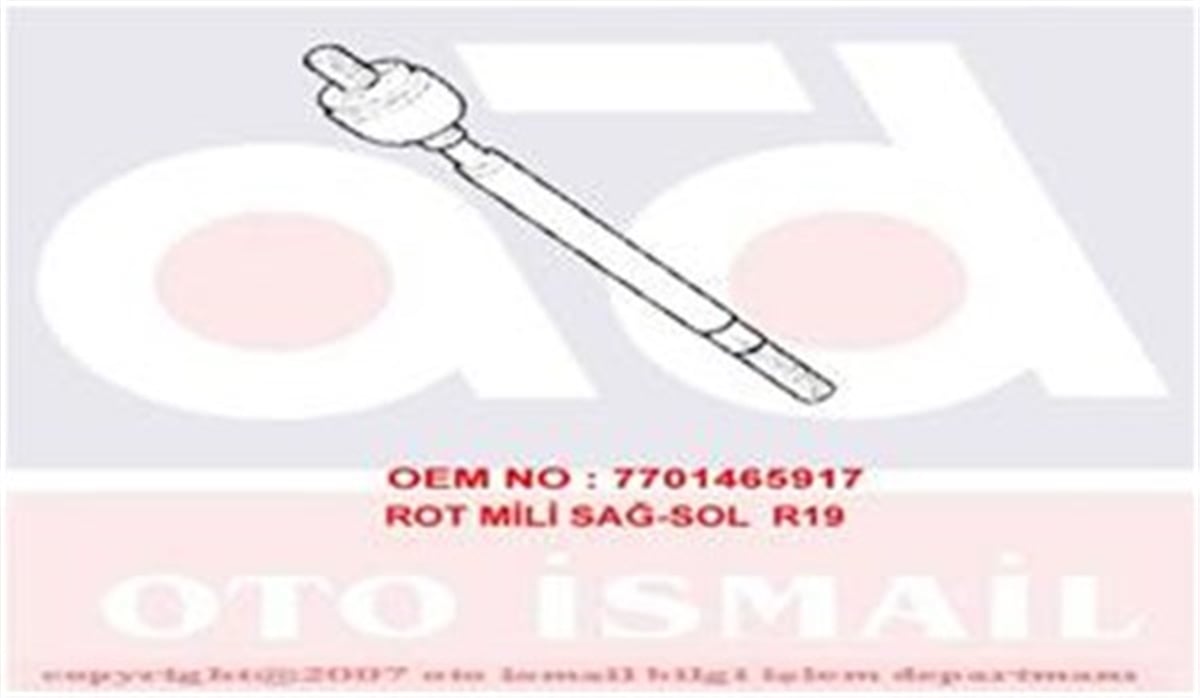 YEDEK PARÇAİTİCİ ROTİL SOL-SAĞ 18-19-21 TRW JAR503LTRWTRW JAR503L