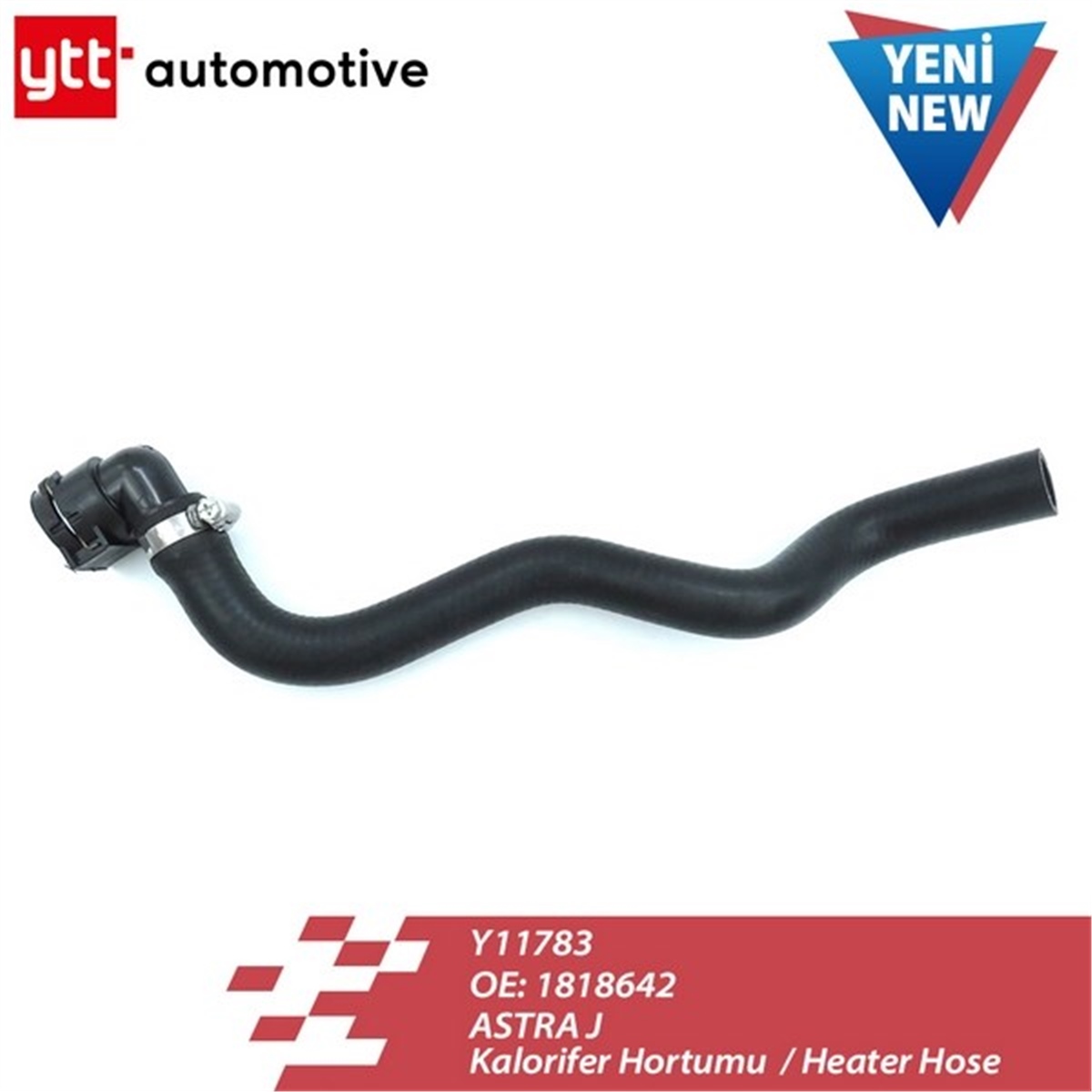 YEDEK PARÇAKALORİFER HORTUMU ASTRA J 09 YTT 11783YTTYTT 11783
